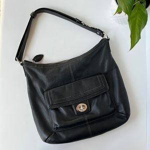 Authentic Coach Leather Shoulder/Cross-body Bag